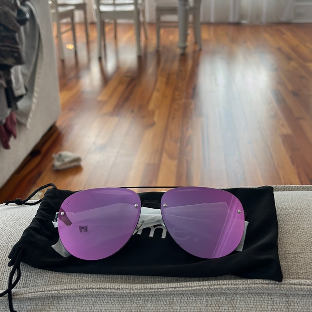 Dime eyeware pink sunglasses
